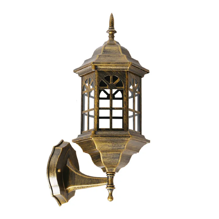 Винтажные светильники для коттеджа крыльца водонепроницаемая садовая лампа