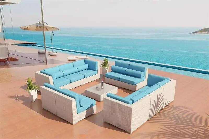 Прямая продажа с завода акция недорогие современные спальные диваны из ротанга |