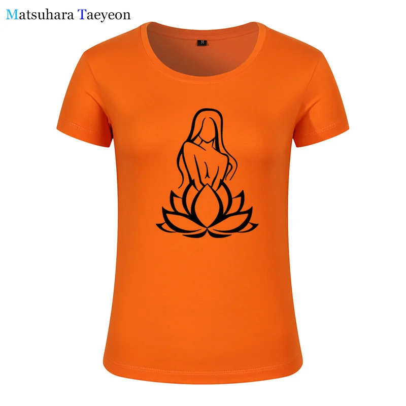Модная женская одежда namaste рубашка с цветочным принтом для девочек футболка