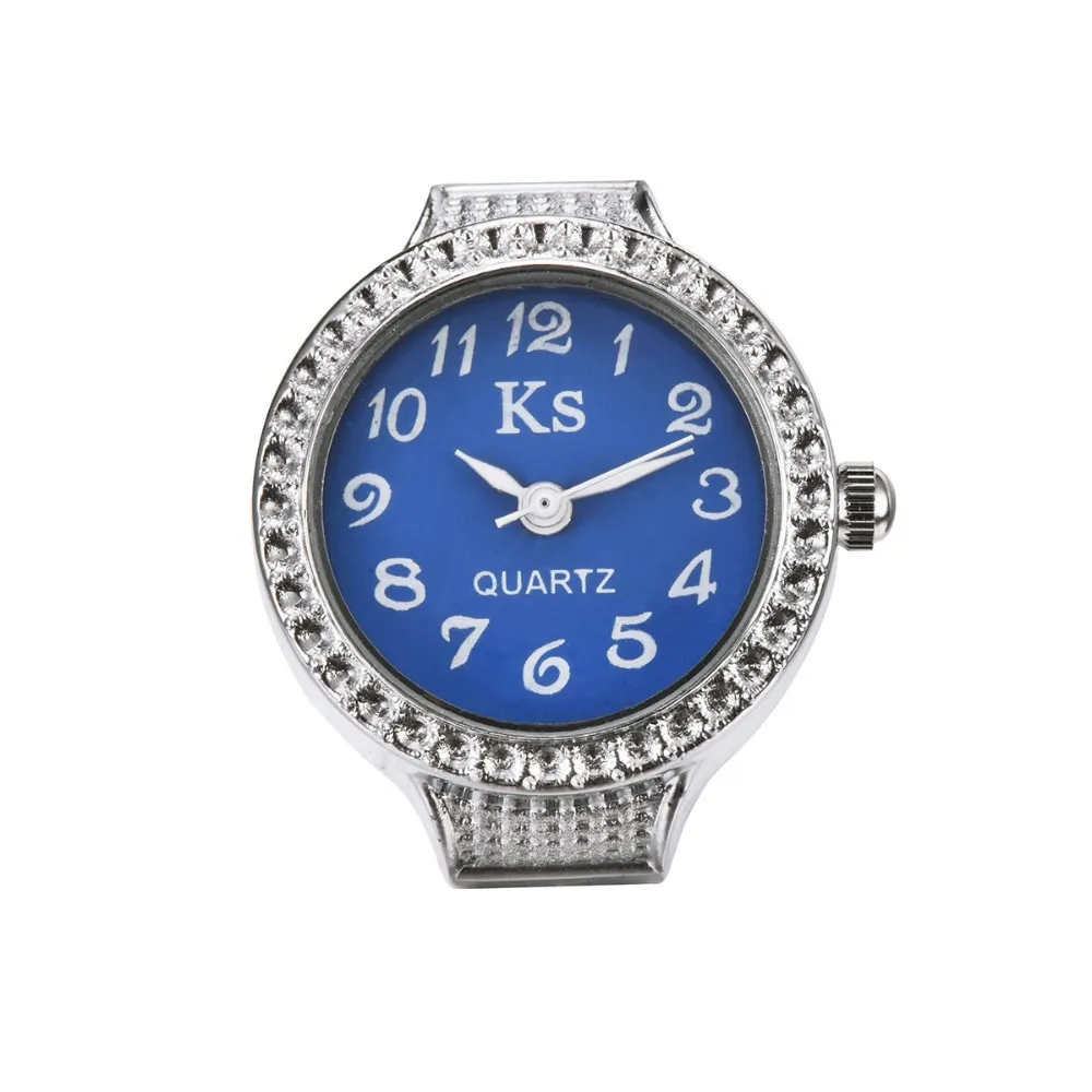 Кварцевые женские унисекс Часы палец кольцо часы для Для женщин Девушка