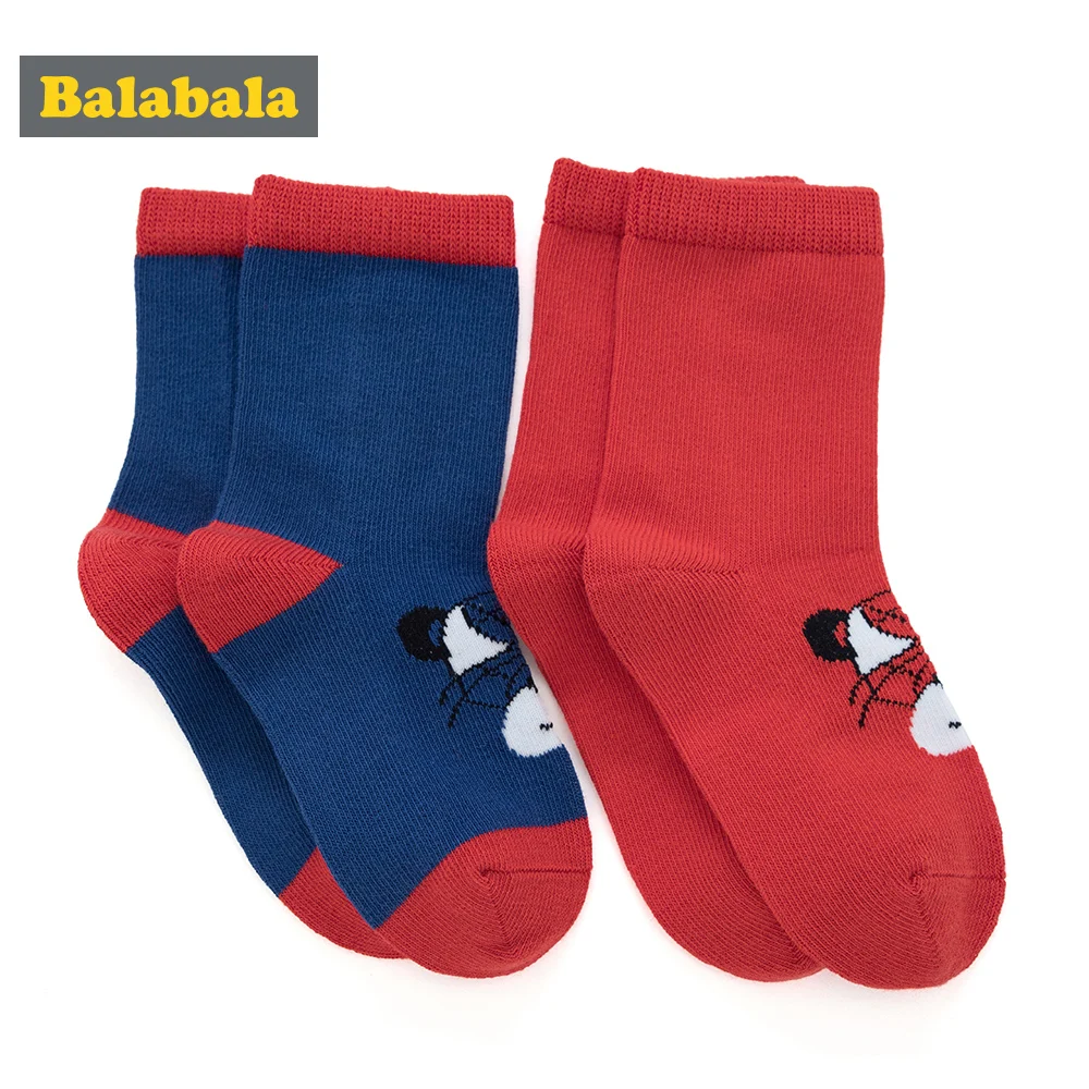 Balabala/3 пары носков для маленьких мальчиков; Мягкие Красивые хлопковые носки для маленьких мальчиков короткие носки с рисунком; сезон весна-осень