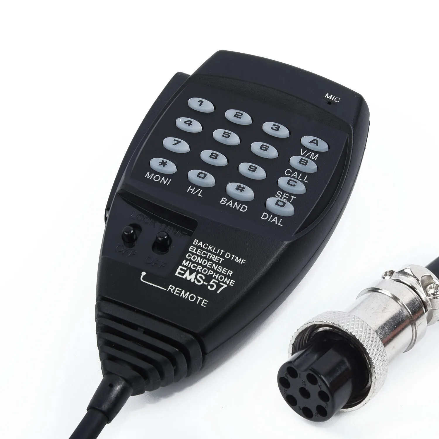 Автомобильный мини-микрофон DTMF для Alinco DR-03 EMS-57 DR-135 DR-06T DR-435 микрофон студийной