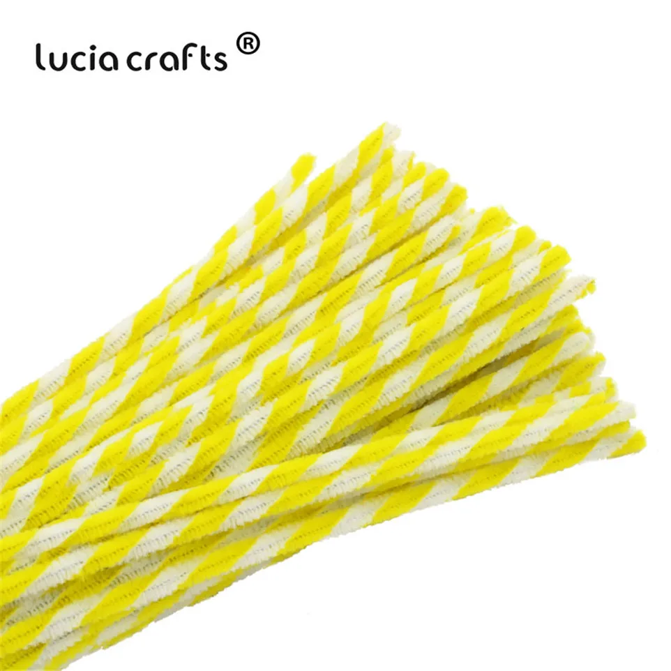 Lucia ремесла 6 мм* 30 см 25 шт./лот стебли синели, очистители труб DIY ремесленные материалы креативное ремесло L0103
