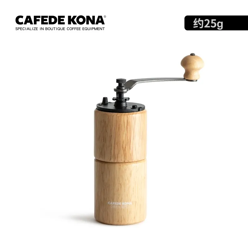 Кофемолка CAFEDE KONA из Тайваня ручное управление ретро чугуна измельчитель
