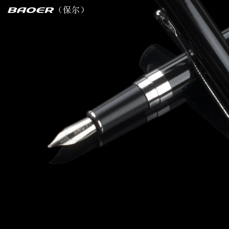 Ручка каллиграфическая BAOER для офиса перьевая ручка со средним наконечником 0 5 мм