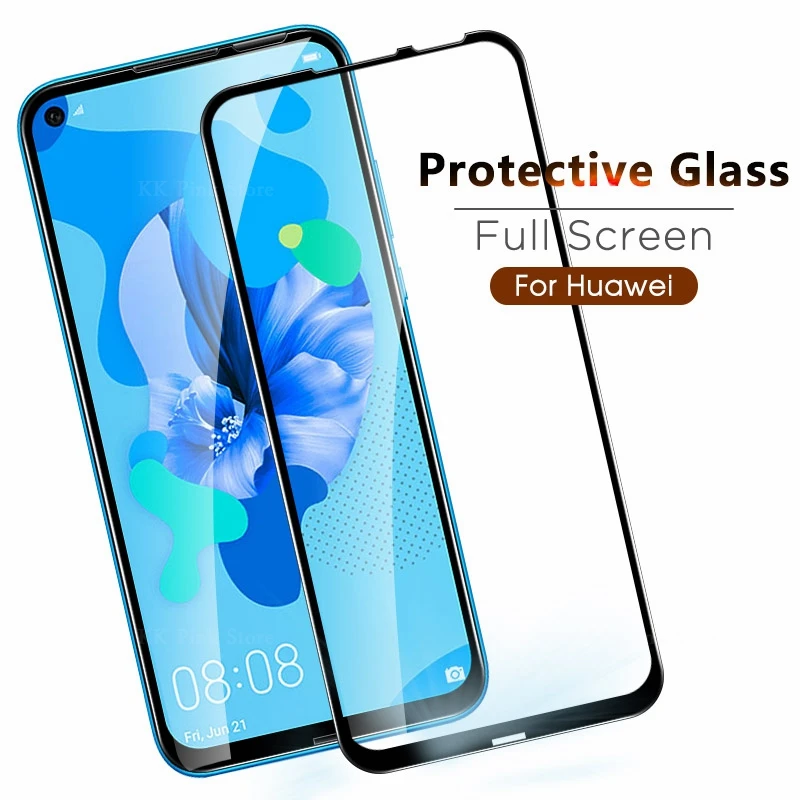 Закаленное стекло для Huawei P30 lite Pro P30lite P20 P10 Lite 2019 Nova 5i P30|Защитные стёкла и плёнки
