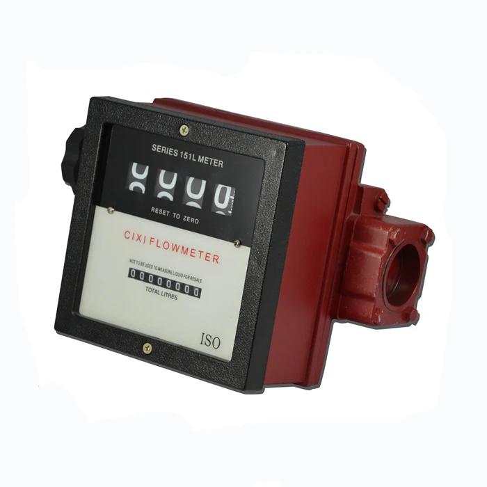 1 inch 40~110 L/min 2% high accuracy Mechanical Display Diesel oil flow meter counter