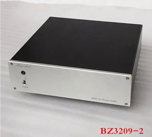 BZ3209 2 Серебряный Передний Полный алюминиевый усилитель чехол корпус для блока