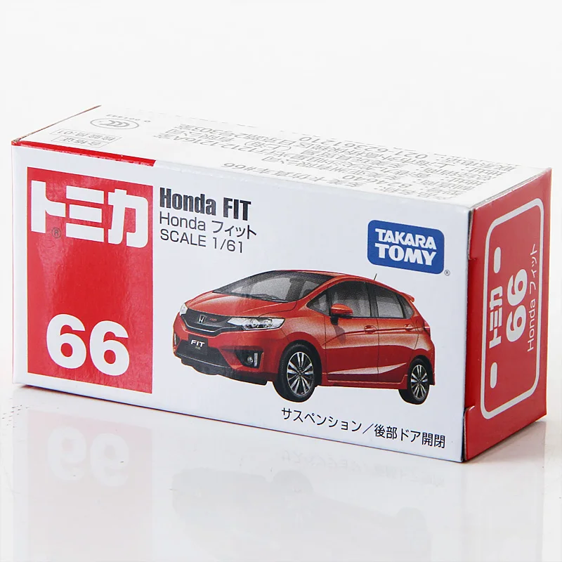 Takara Tomy Tomica 1/61 Honda FIT Metal Diecast Model Vehicle Toy Car New in Box #105 |