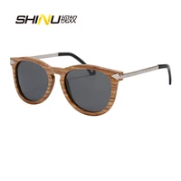 real wood sunglasses women metal sun glasses polarzied with box oculos de sol masculinos w092