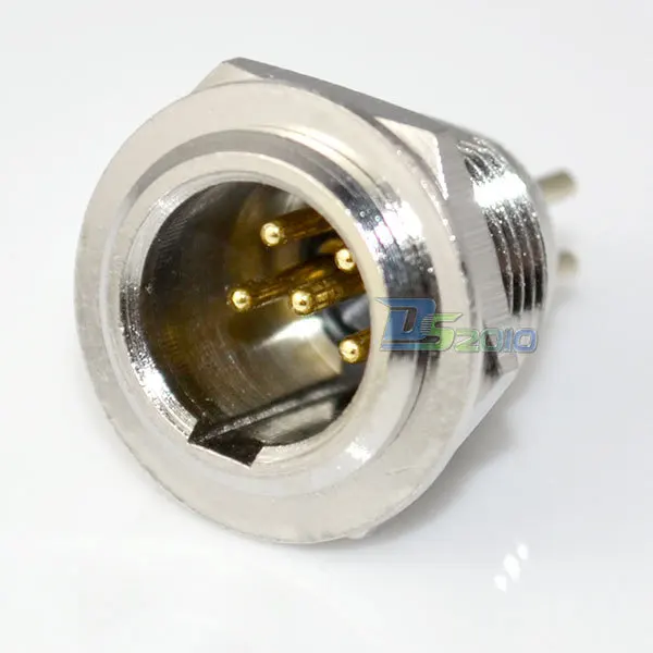 Высокое качество 5 pin Мужской мини XLR Аудио Микрофон шасси крепление TB5M матч TA5F Q G