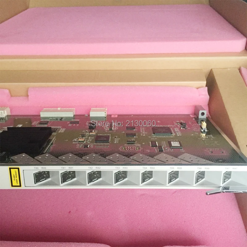 HUAWEI H801 ETHB 8 port GE uplink board используемый для MA5608T MA5680T MA5683T MA5600T OLT|Оптоволоконное