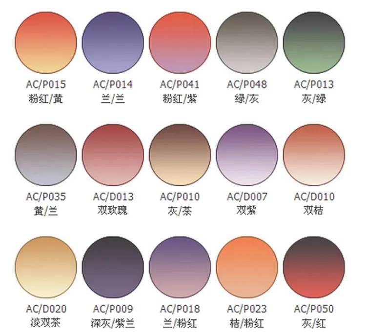 Aspheric Surface тонированные линзы Progressive солнцезащитные очки высокое качество 2 шт. для