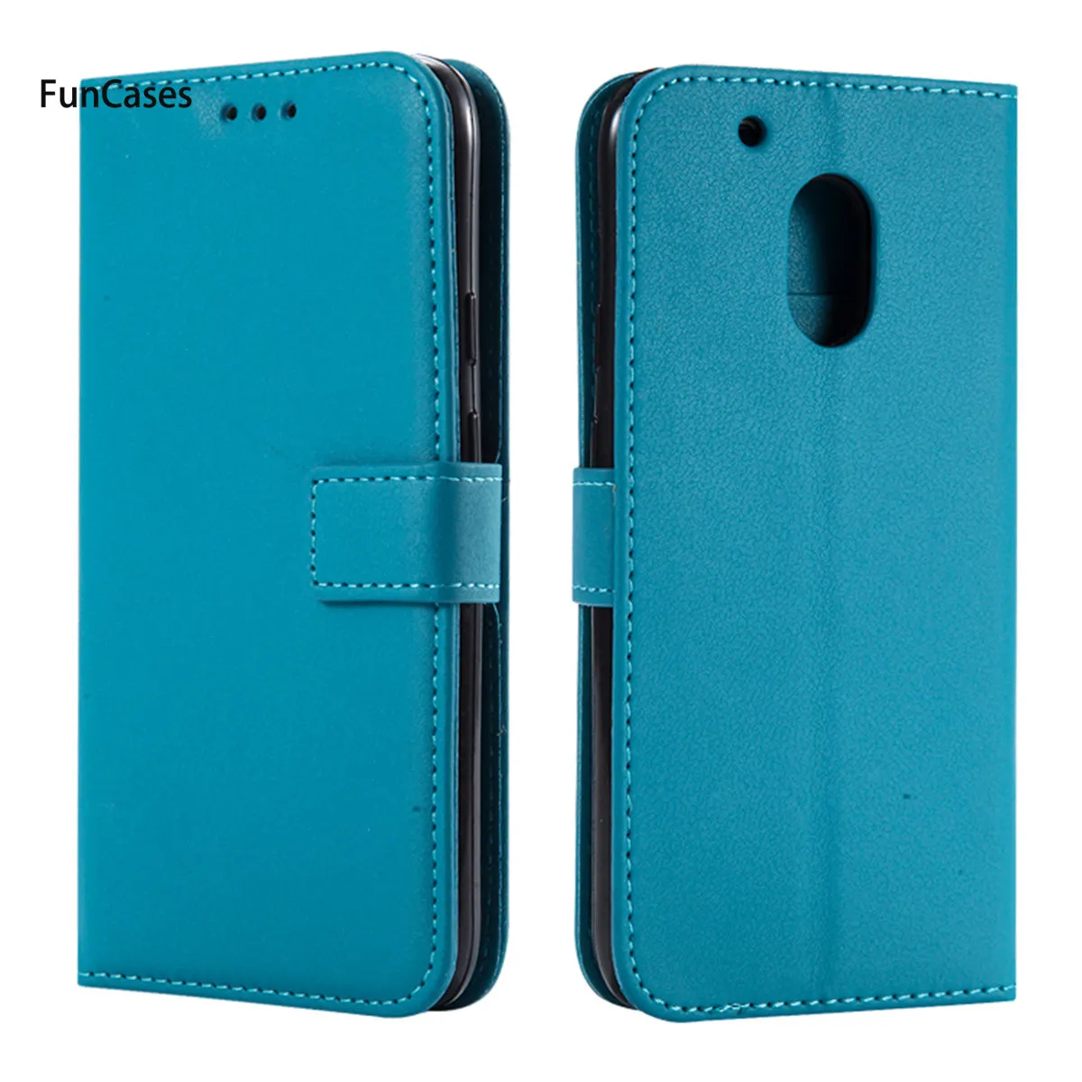 Новинка искусственная кожа Чехол СПС Estuche Moto G4 играть кронштейн Дело протектор