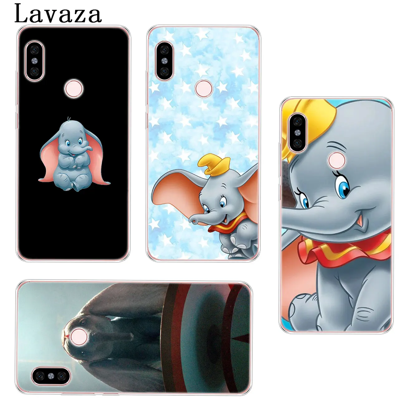 Твердый чехол для телефона Lavaza Dumbo elephant Xiaomi Redmi 8A 7A 6A 5A K20 K30 Note 8 8T 7 5 6