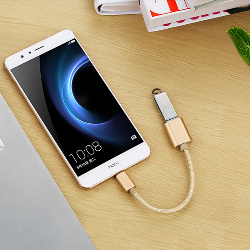 USB C адаптер OTG кабель Type к 3 0 2 Thunderbolt для Samsung One Plus MacBook USBC OTG|Переходники и адаптеры|