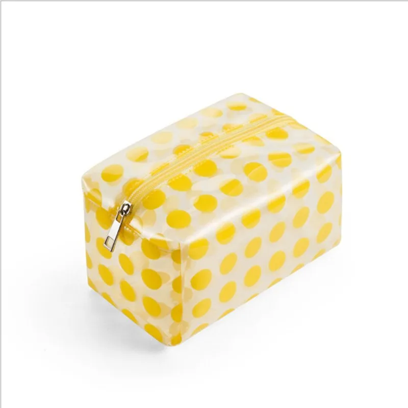 PACGOTH точка шаблон макияж сумки прозрачный ПВХ косметичка дорожный Органайзер