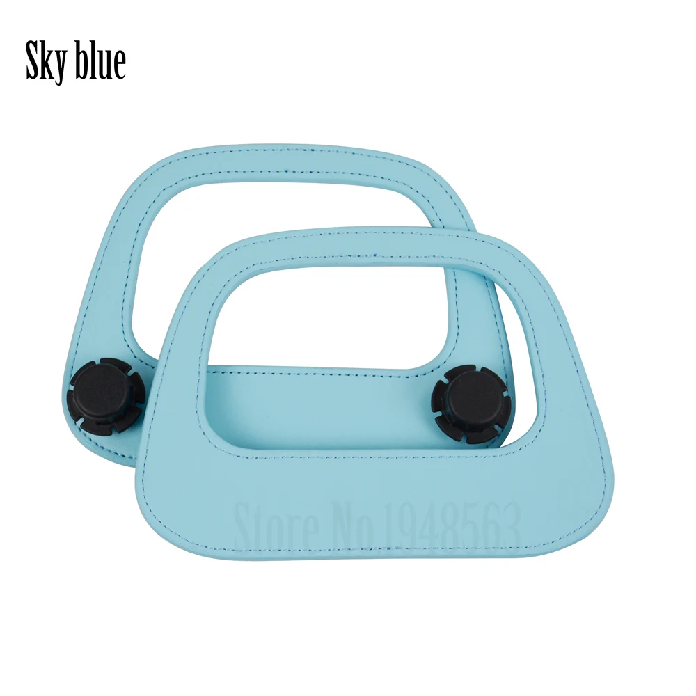 Sky blue Новая продолговатая ручка из искусственной кожи Подходит для мини OBAG O CHIC сумка для тела продолговатая ручка для o сумка мини Ochic - Цвет: Sky blue