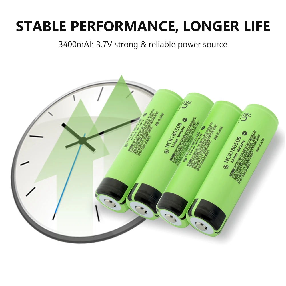 6/8/10 шт 3 7 V 3400mAh 18650 литий ионные батареи для банка питания фонарик PCB Защищенный NCR
