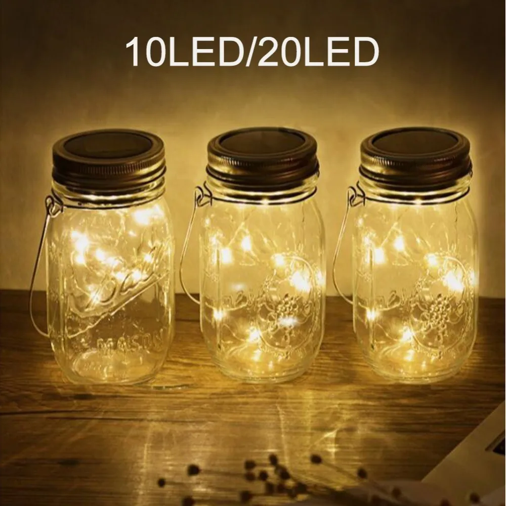 

Solar Outdoor Firefly Transparent Drop Resistance Plastic Bottle Light Fairy Christmas Led String Starry Bar Party Valentines