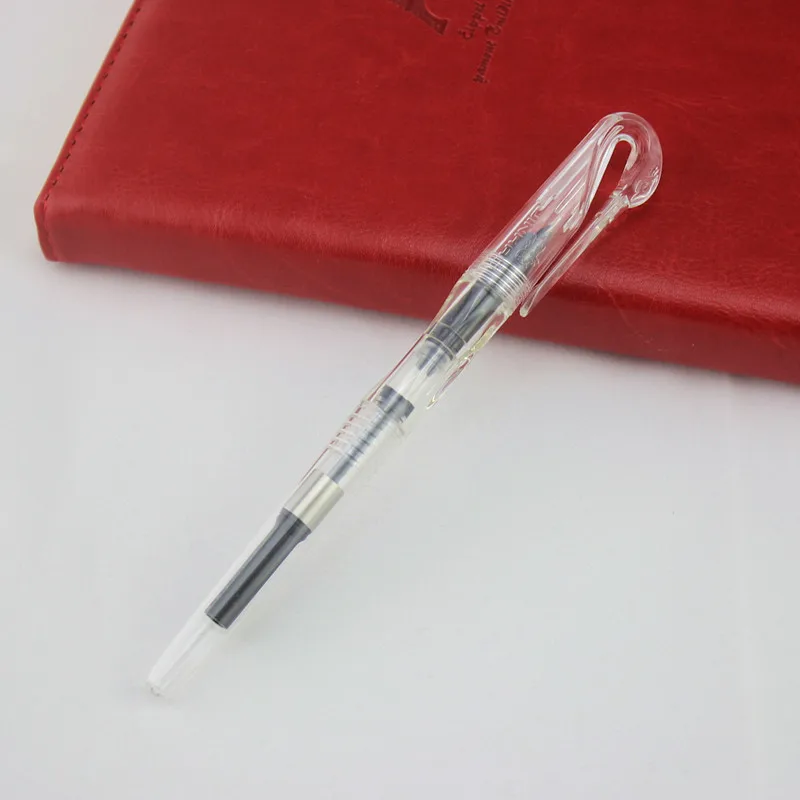 JINHAO, креативная перьевая ручка с лебедем, модная, 0,5 мм, перьевая ручка для бизнеса, прозрачная перьевая ручка для письма, офиса, школы, канцелярские принадлежности - Цвет: A