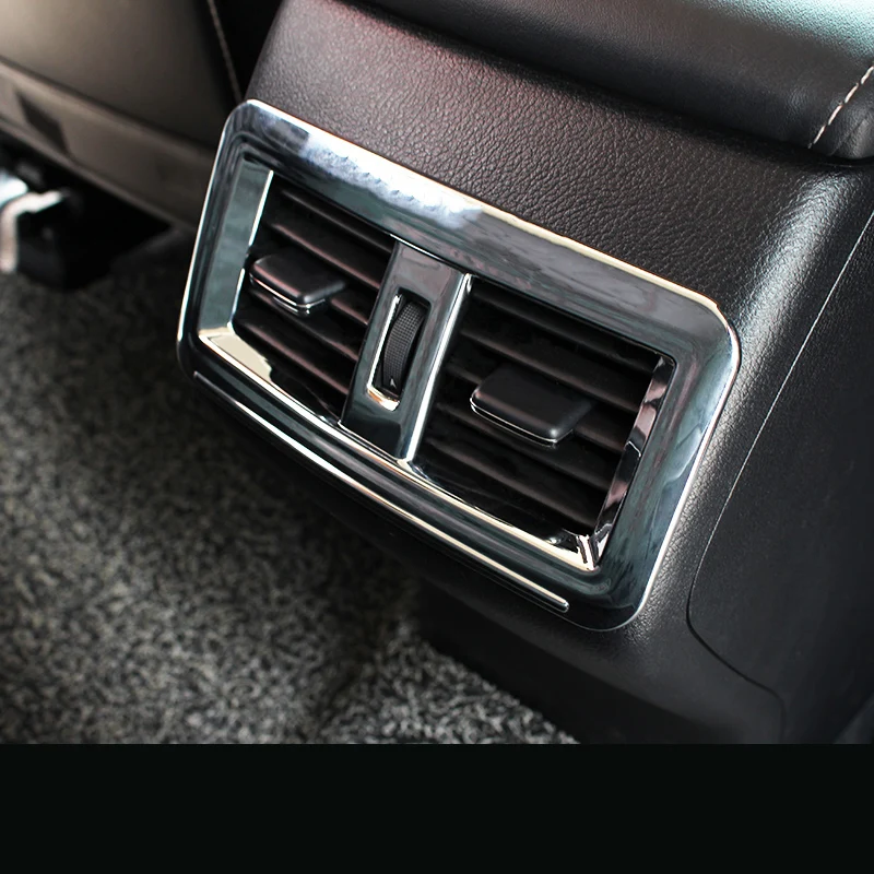 Автомобильный Стайлинг вентилятор заднего кондиционера декоративная рамка