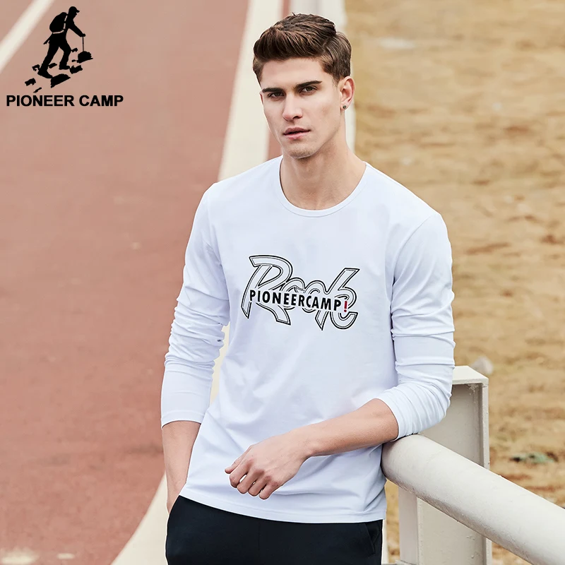Pioneer Camp 2017 новое поступление мужская футболка с длиным рукавом веснняя высокого