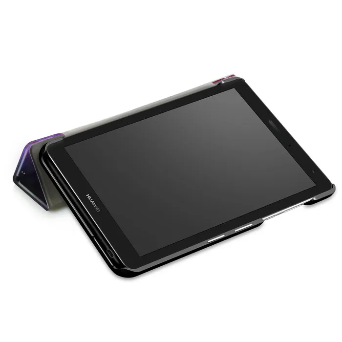 PU чехол для huawei Mediapad T3 7 7,0 3g BG2-U01 7 дюймов+ Защитная пленка для экрана подарок