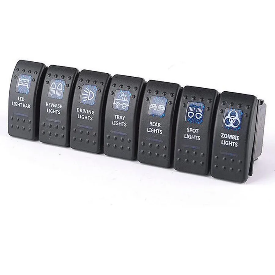 Автомобильный кулисный переключатель водонепроницаемые морские переключатели