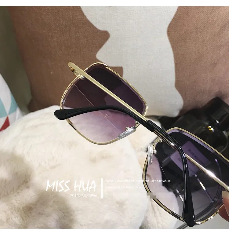 MS, новинка, брендовые дизайнерские солнцезащитные очки для женщин, большие размеры, женские солнцезащитные очки для женщин, UV400
