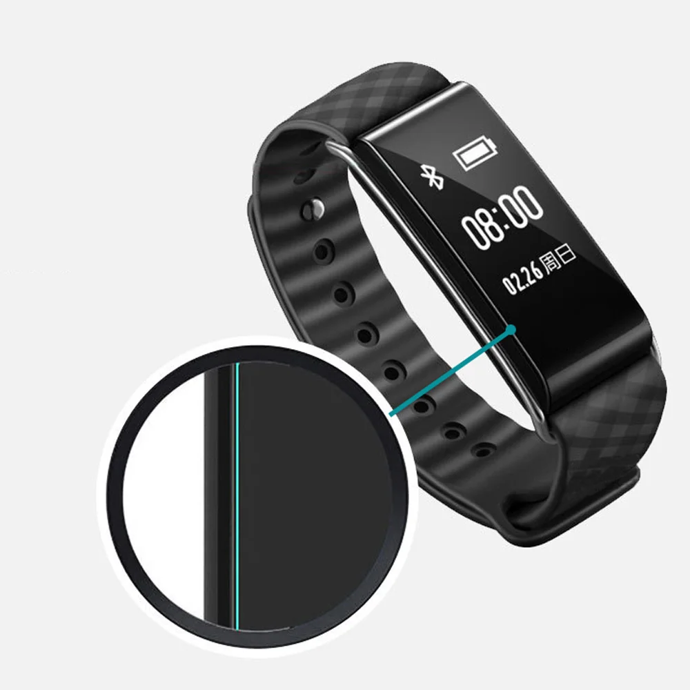 3 шт. смарт-браслет, Защита экрана для huawei Honor Band A2, прозрачная ультратонкая защитная пленка