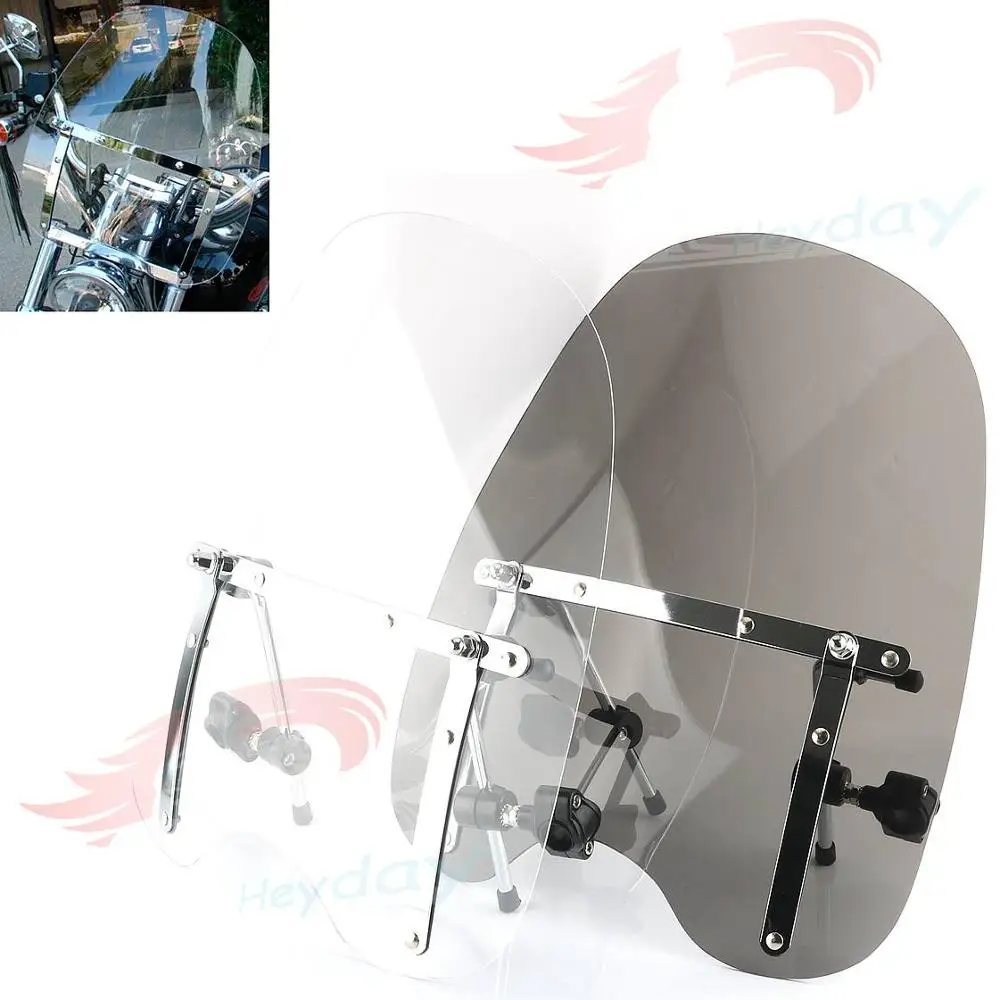 

Большое ветровое стекло для мотоцикла Honda Magna Shadow Spirit Saber 600 750 1100 19x17 дюймов