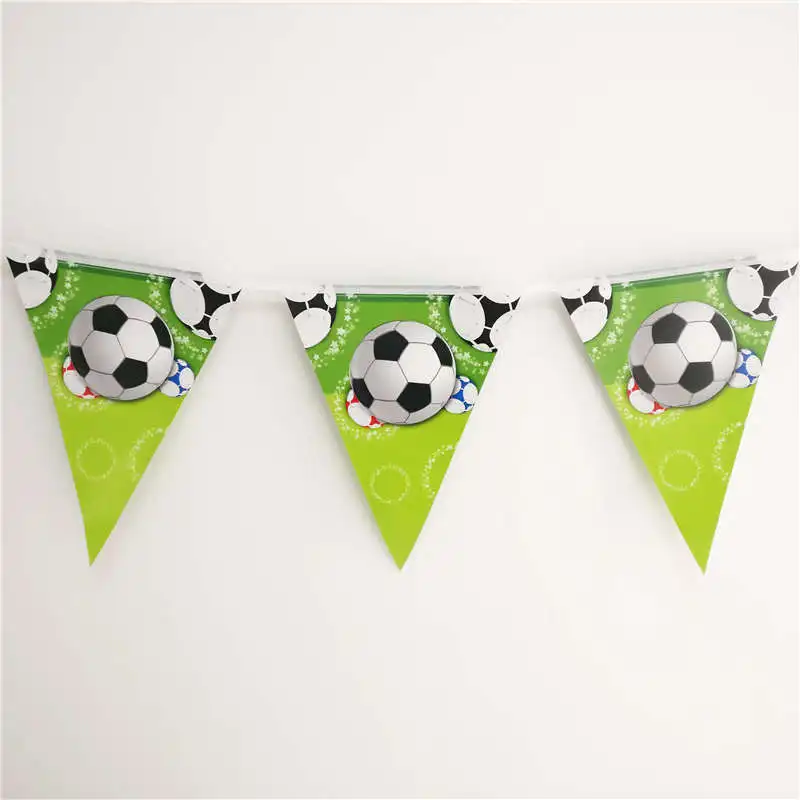 Flag 1set Футбол кружки соломы коробка для конфет, для мальчиков, Детская футболка с одноразовой посуды вечерние поставки вечерние украшения набор Футбол пользу - Цвет: Flag 1set