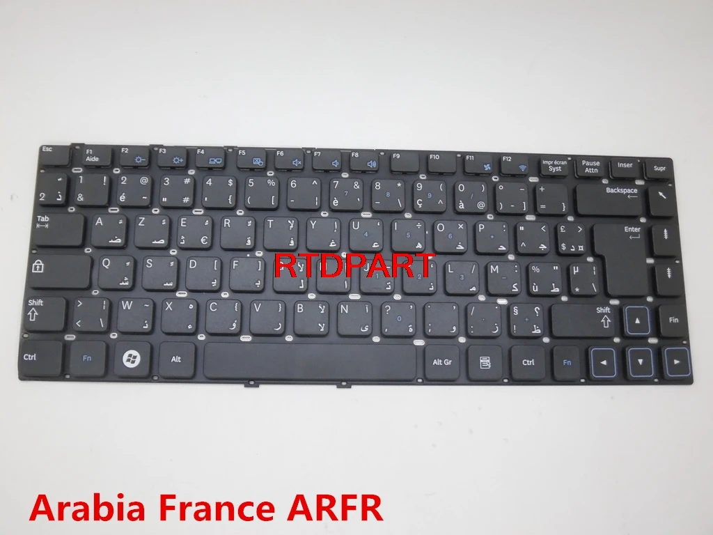 Клавиатура для ноутбука Samsung NP300E4A NP300V4A NP305E4A NP300E4C 300E4A 300V4A Аравия Франция ARFR AR