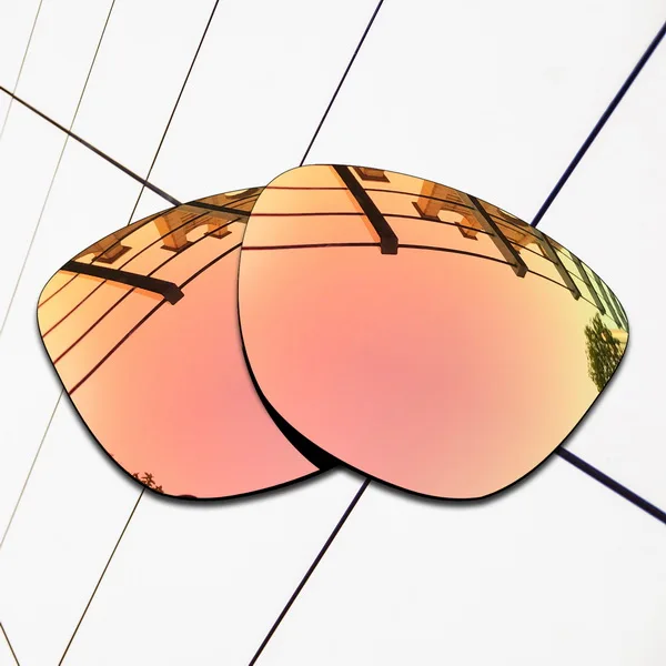 Peach Gold E.O.S поляризованные Сменные линзы для солнцезащитных очков Оукли Frogskins-разнообразие цветов - Цвет линз: Peach Gold