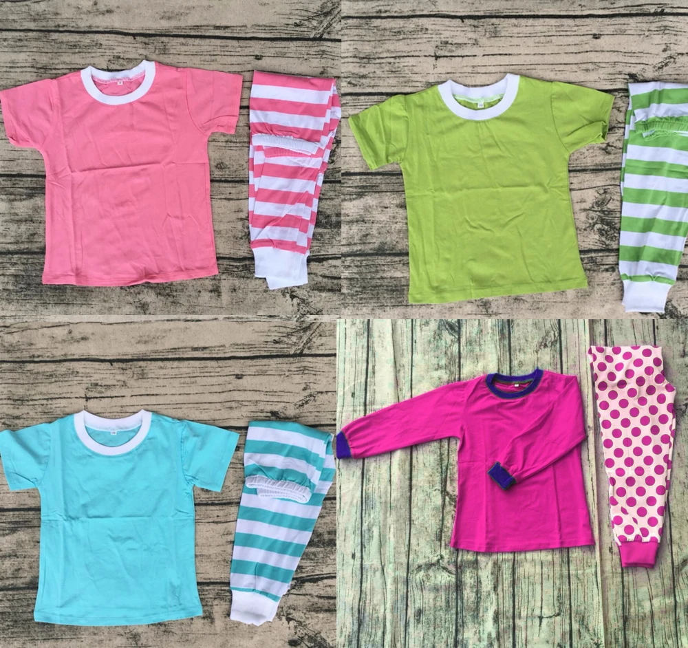 Унисекс пасхальный день комплект детской одежды бутик детские пижамы оптовая