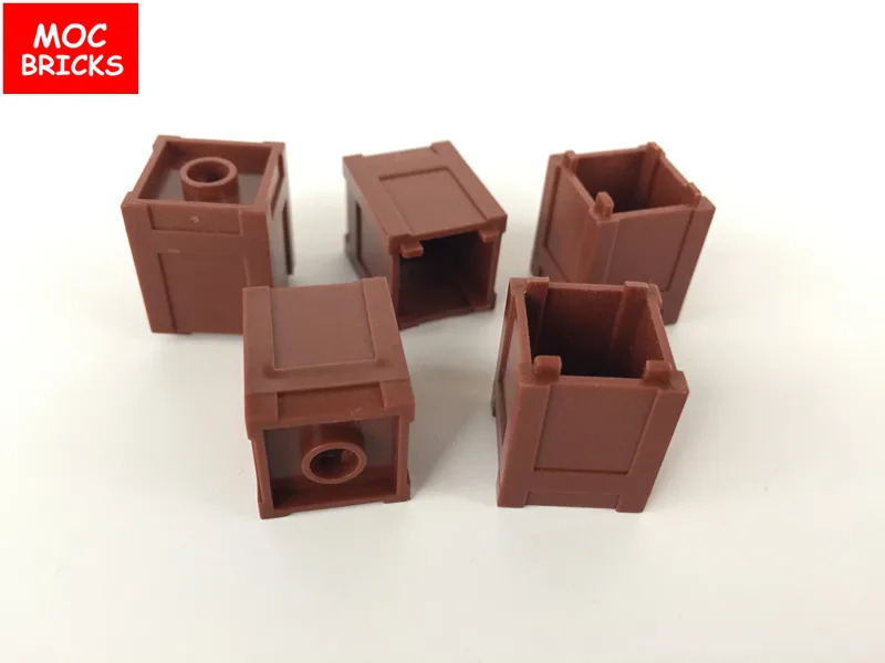 5 компл./лот кубики MOC &quotсделай сам&quot парк бурый скамья/чехлы для стульев и