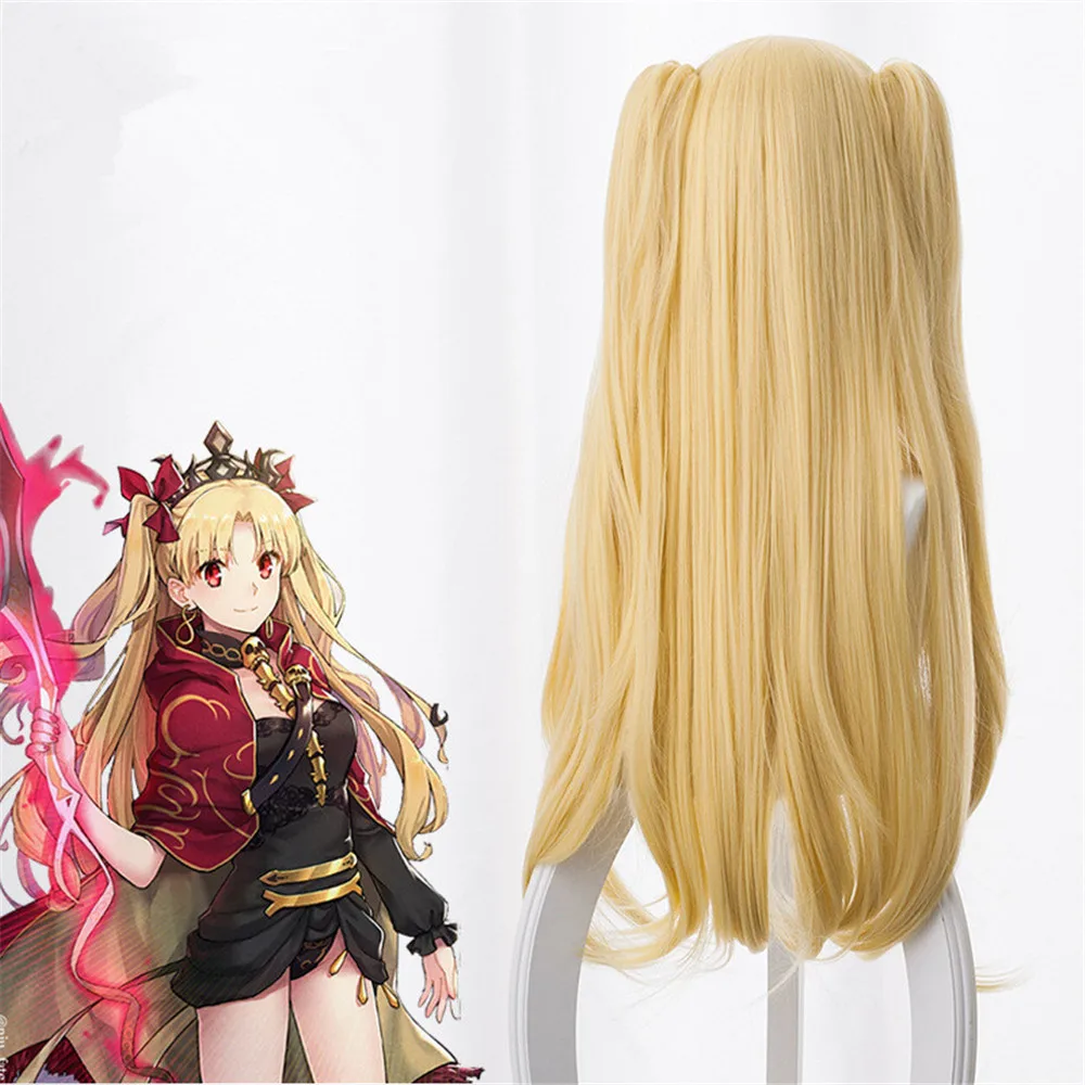 Парик Ereshkigal Fate/Grand Order 80 см длинный волнистый термостойкий синтетический
