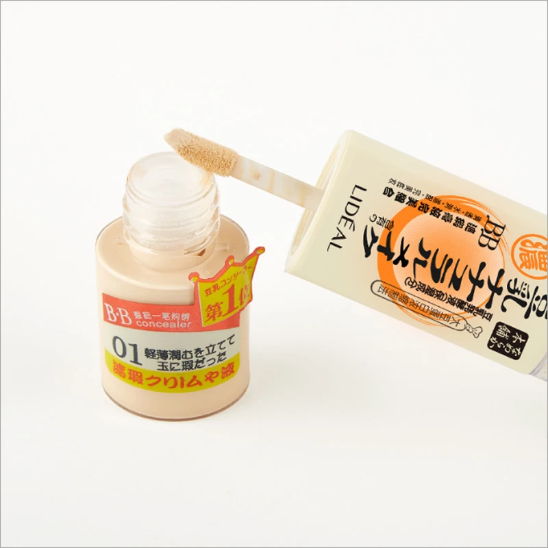 Двухконечный консилер/ручка двойного назначения бренд LIDEAL для веснушек черного