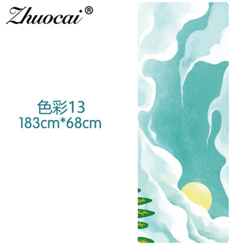 

More Longer 183cm*68cm*1.5mm Natural Rubber Non-Slip Tapete Yoga Gym Mat Lose Weight Exercise Mat Fitness Yoga Mat