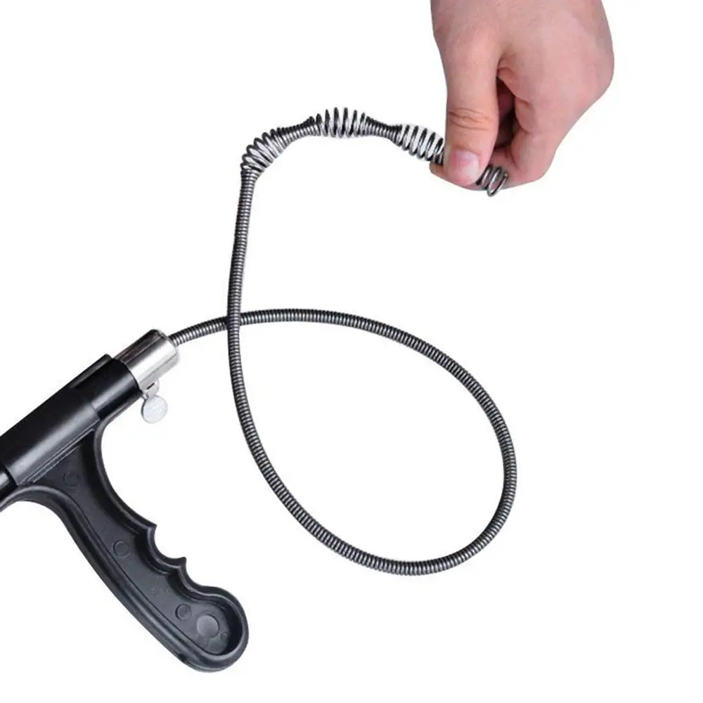Home Pipe Hand-Operated Drain Auger Multiple Specification Manual Operation Toilet Sewer Snake Clog Remover | Дом и сад