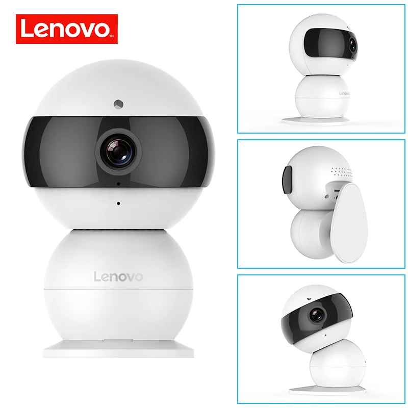 LENOVO Снеговик ip камера WiFi Беспроводная мини HD 720 P безопасности Детский монитор и IR