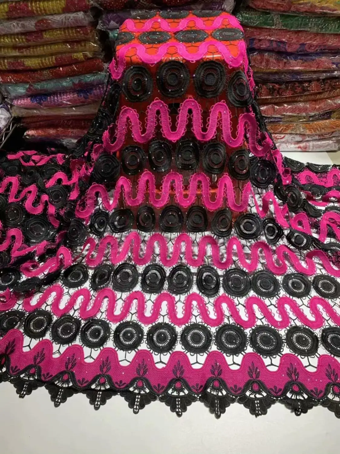 Африканская французская пайетки кружевная ткань 2019 африканский тюль высокого