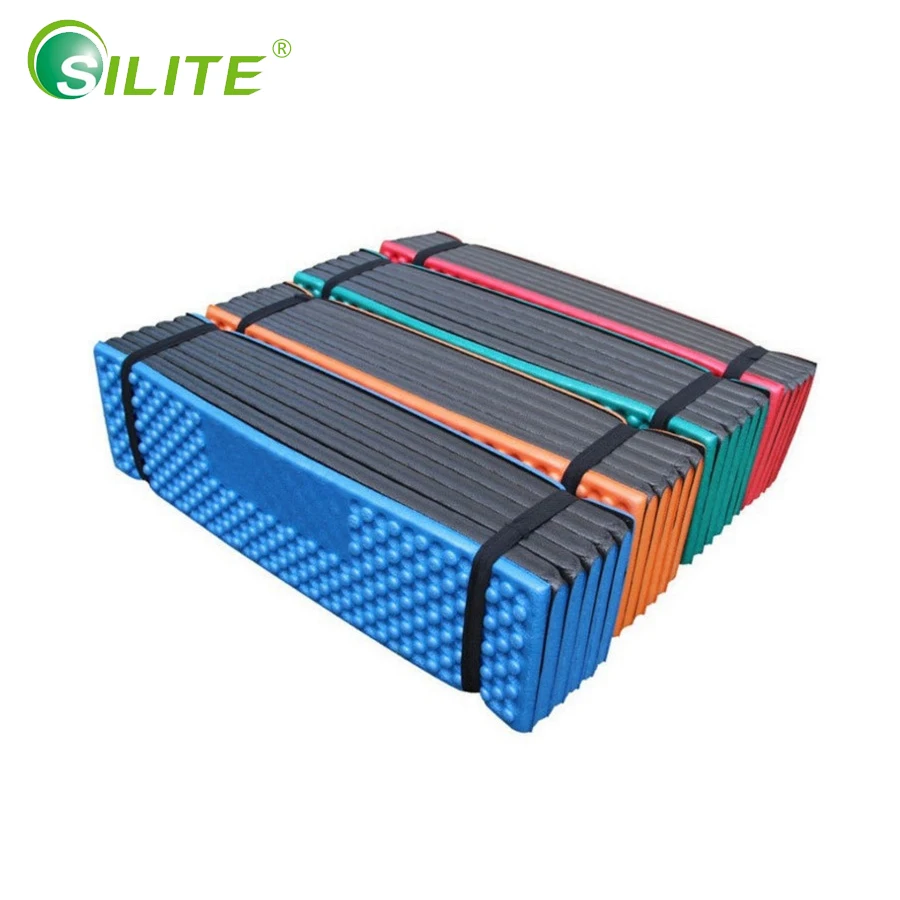 SILITE 190*55 см Пикник один Портативный складной пены туристический коврик