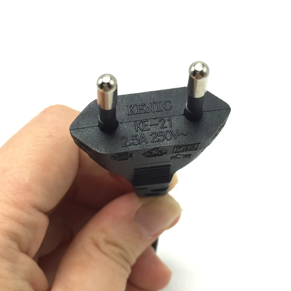 1 шт. шнур питания для лампы 2 Х0 75 мм2 220 В переменного тока|eu plug wire|power cordpower cord eu |