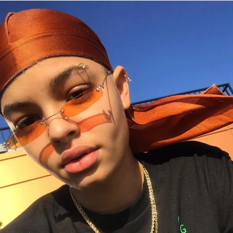 Очки солнцезащитные женские узкие модные милые маленькие солнечные очки в стиле