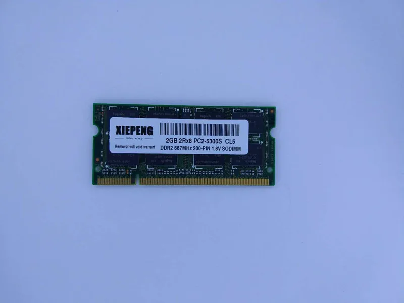 Оперативная память для ноутбука 4 Гб 2Rx8 DDR2 2 667 МГц 5300 Acer Aspire 5532 5534 5538 TravelMate 5520 6292 5730 |
