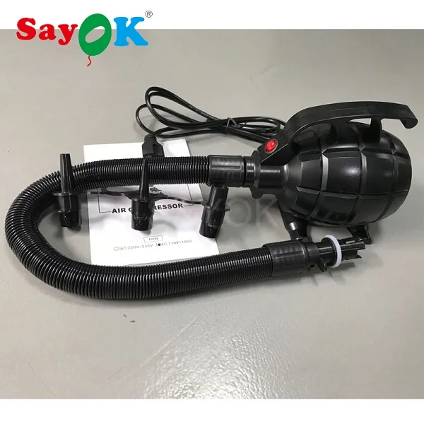 Air pump(500W) 300 см x 200 см x 20 см дешевый надувной гимнастический коврик для Черлидинга - Цвет: Air pump(500W)
