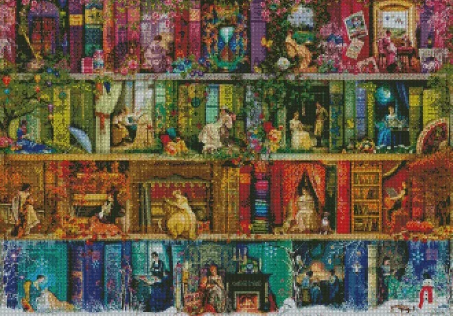 

14/16/18/28 Embroidery Counted Cross Stitch Kits Needlework - Crafts 14 ct DMC DIY Arts Handmade Decor - Bears