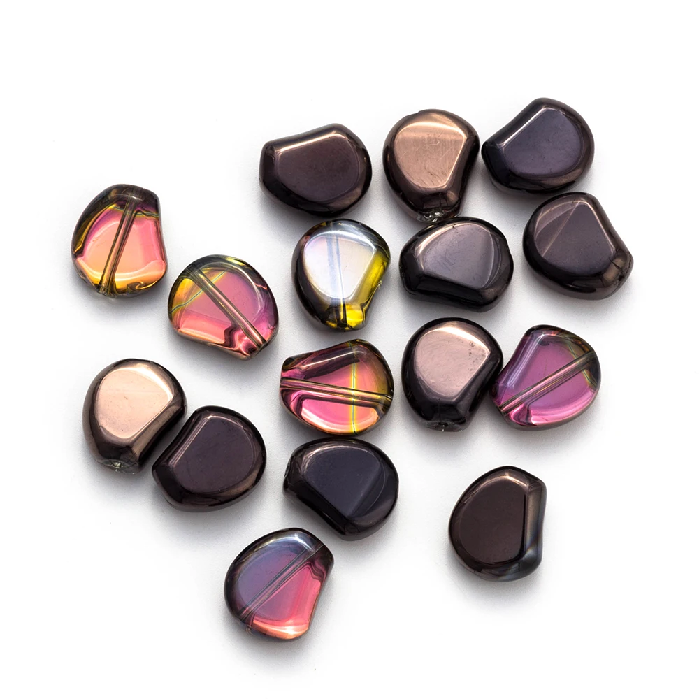 MEIBEADS, 20 шт./лот, 13*15 мм, цветные Кристальные бусины неправильной формы чечевицы, аксессуары для браслетов, сделай сам, изготовление ювелирных изделий EY6066